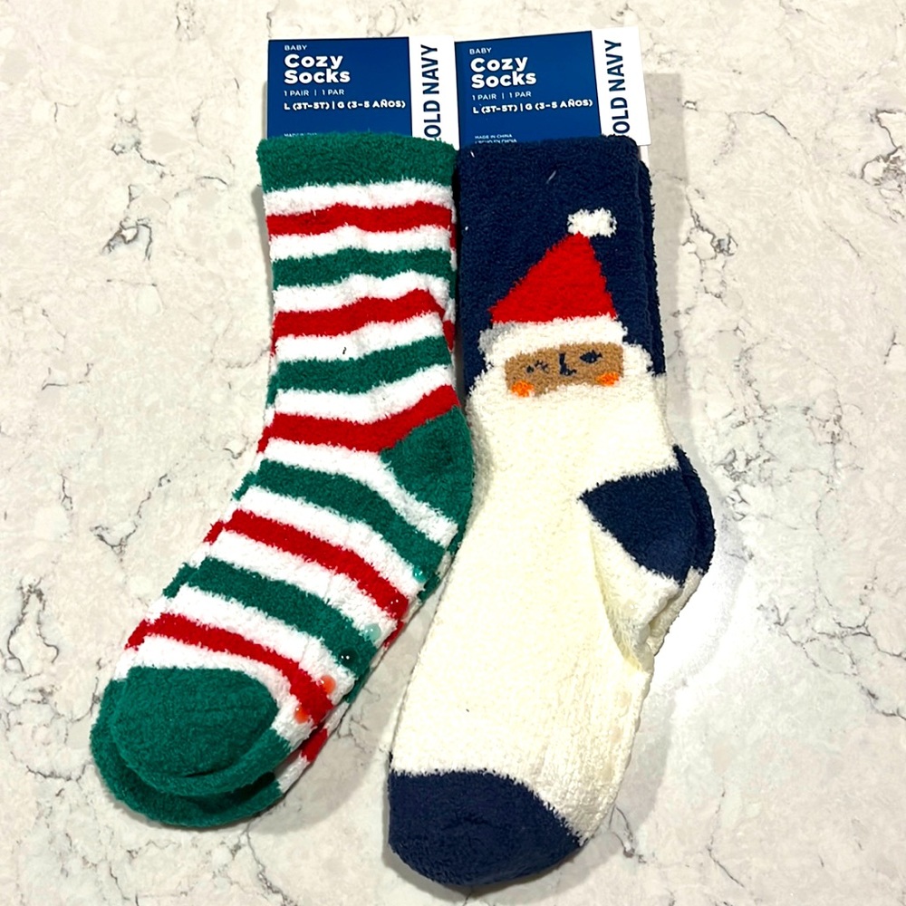 Kids Holiday Socks - Lot of 2